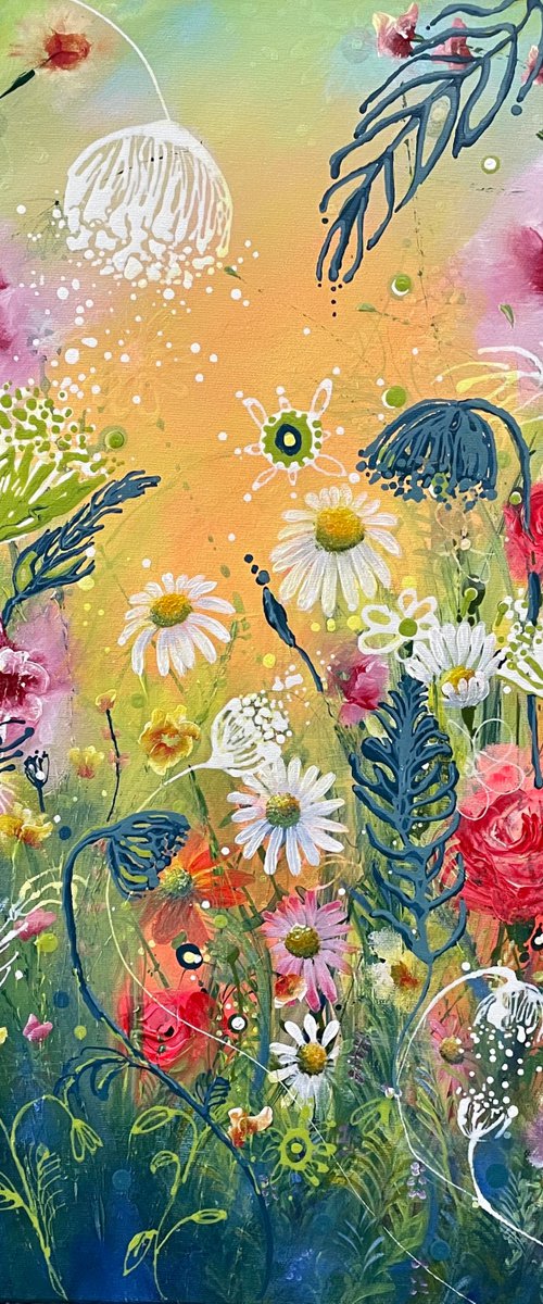Tropical garden by Emma Sian Pritchard