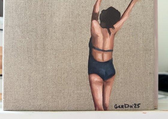 Girl with the Yellow Towel