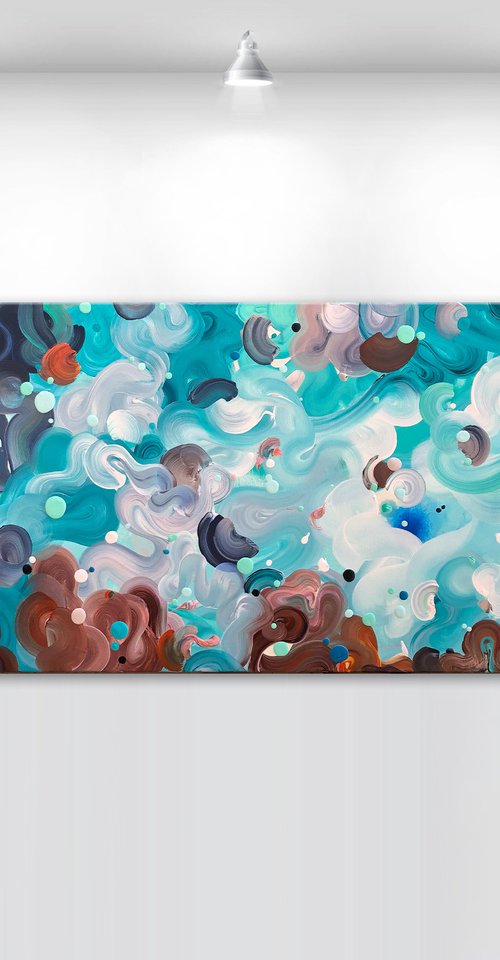 'Passion de mare' - 60x20" by Tatiana Georgieva