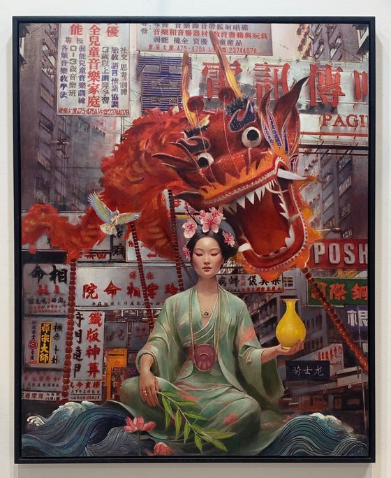 Guan Yin and the Dragon