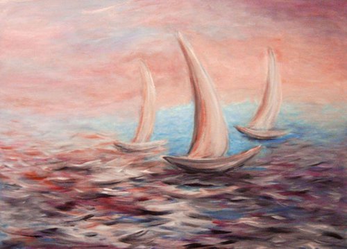 Sailboats by Kristina Valić