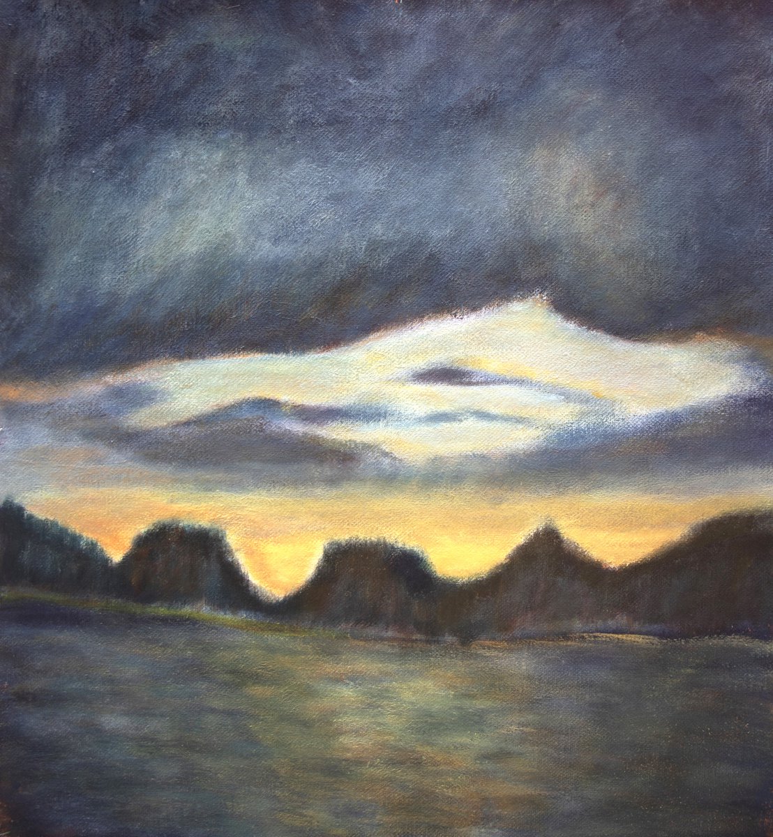 Norvegian sunrise 2 by Paola Consonni