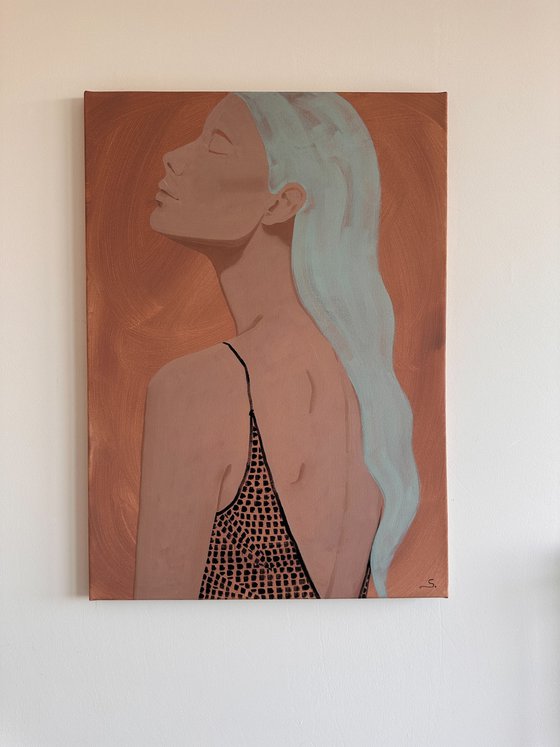 Silent Reflection - Female Portrait