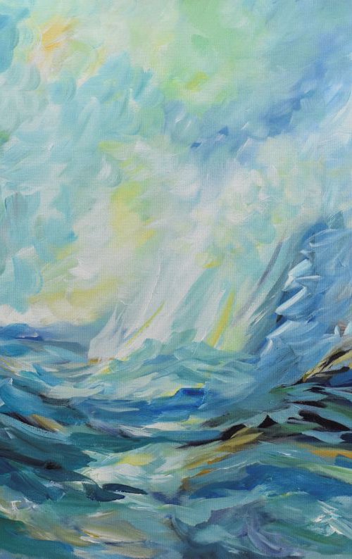 Blue Ocean by Olga Tkachyk