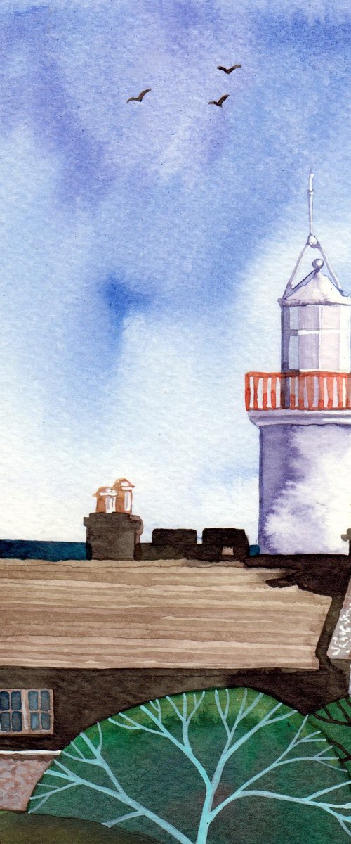 Scattery Island Lighthouse by Terri Smith