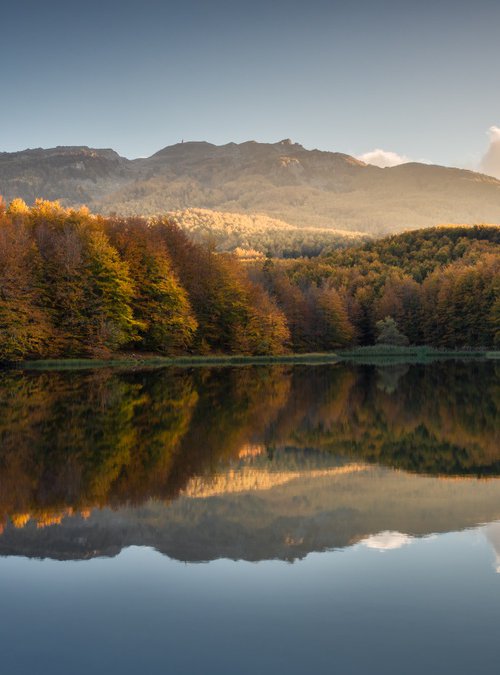 AUTUMN AT LAKE PRANDA by Giovanni Laudicina