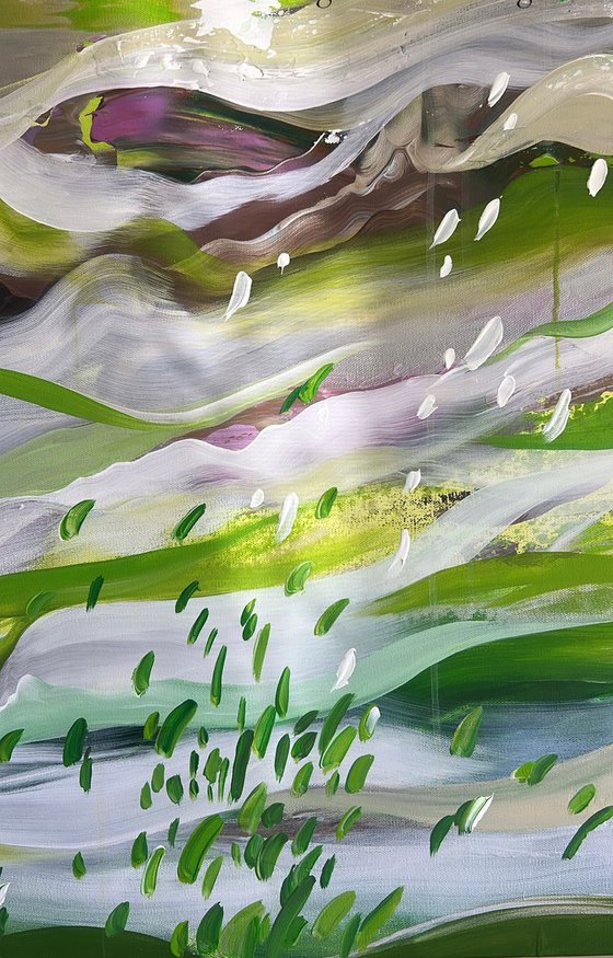 Fields of moving Light