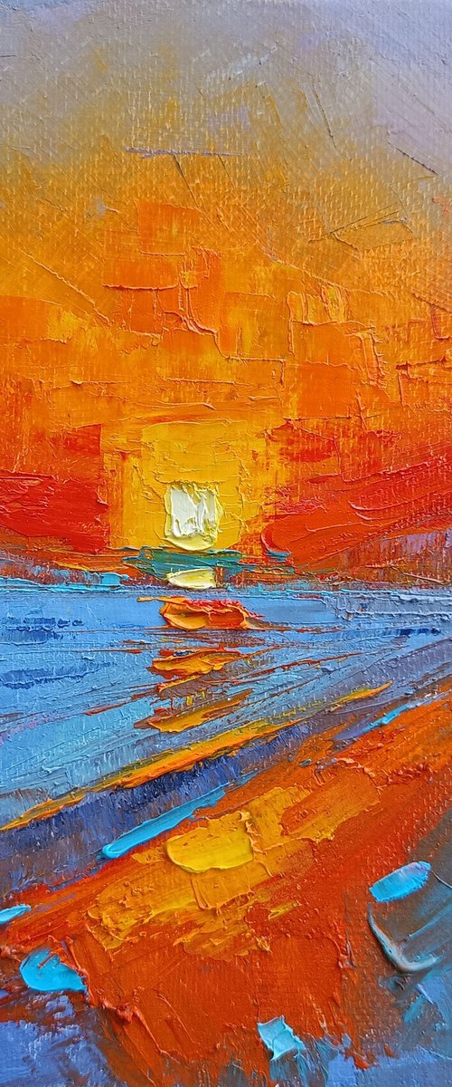 Flames Over Water by Narek Qochunc