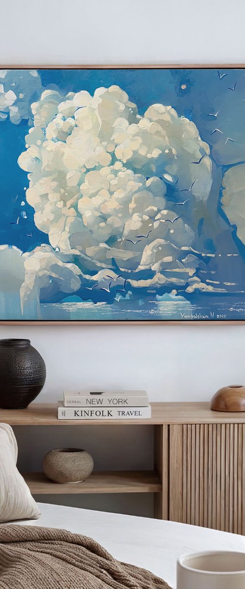 Clouds 1 by Natalia Yampolskaia