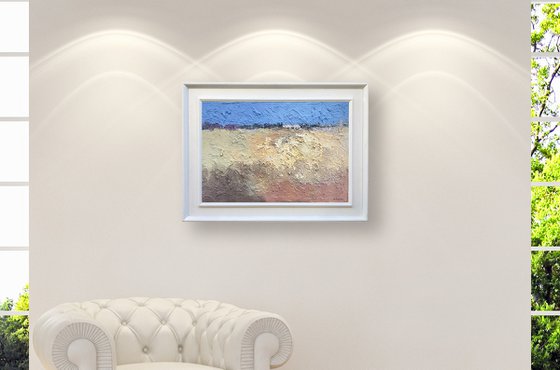 Abstract Landscape Oil Painting - Modern Art