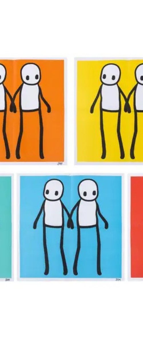 Holding Hands (complete set) by STIK