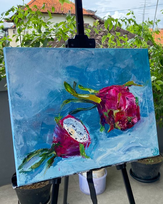 Dragon Fruit Still Life Art