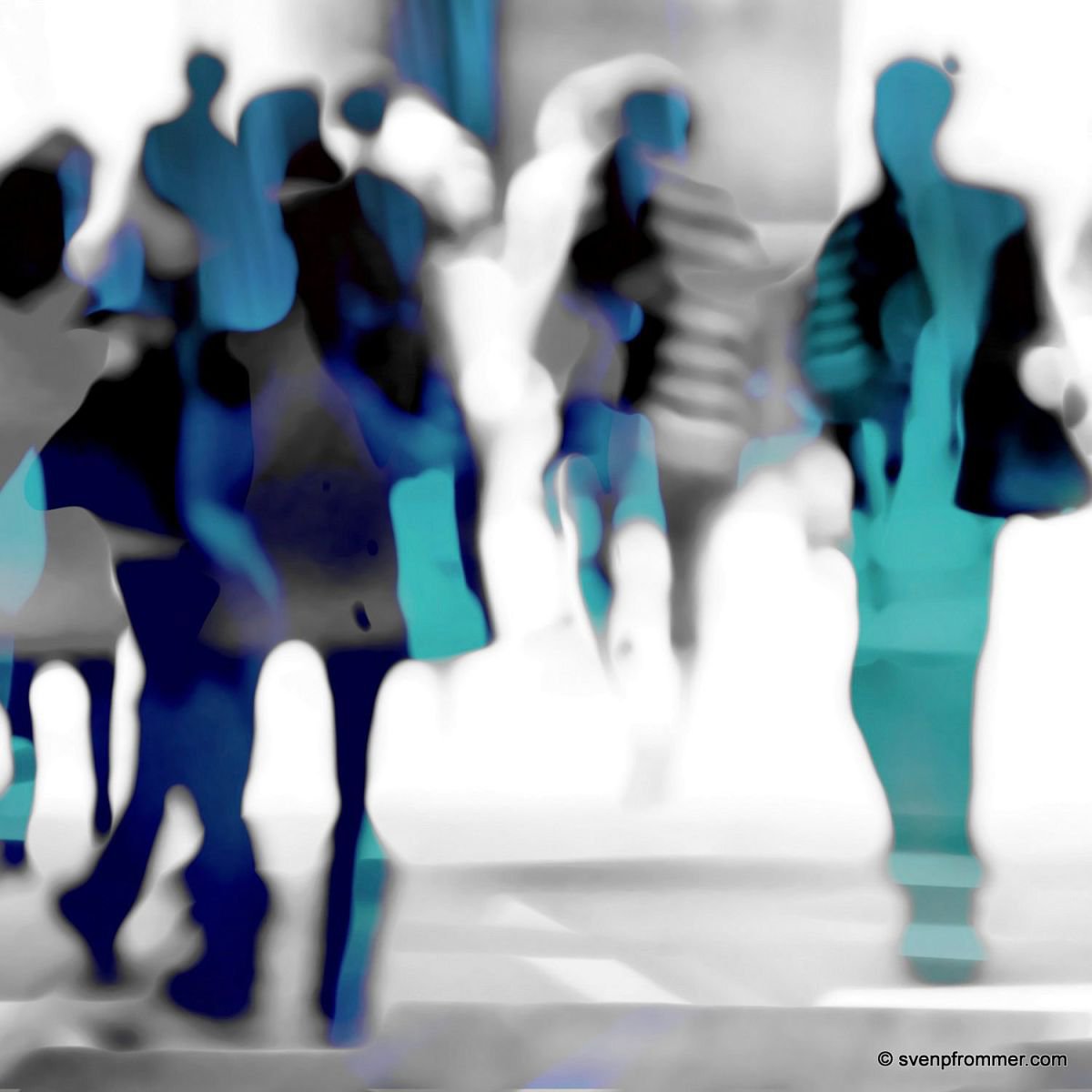 Abstract Photograph , Human Proximity X By Sven Pfrommer, 39 X 39, Artwork For Sale On Artfinder