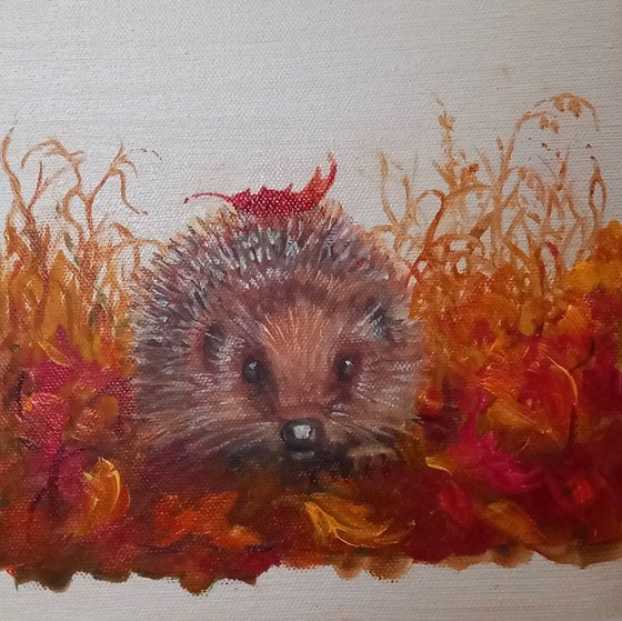 Autumnal Hedgehogs