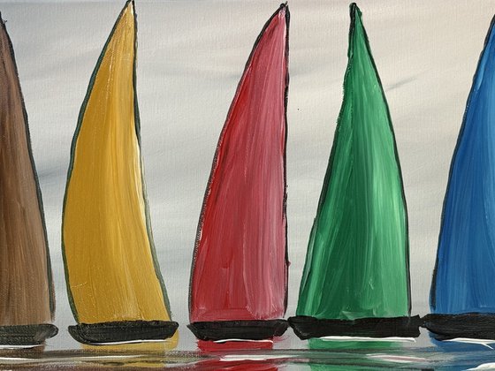 Row Of Regattas