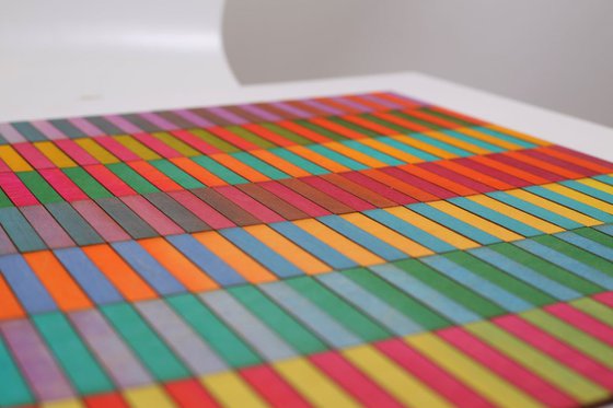 Seven Panel Colour Study