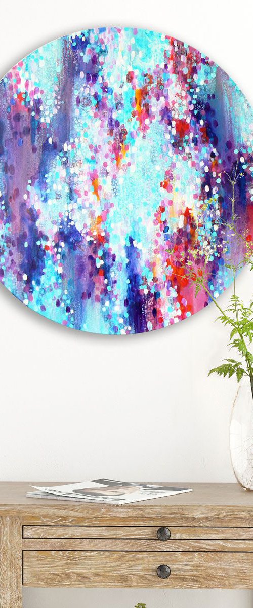 Through the round window by Carolynne Coulson