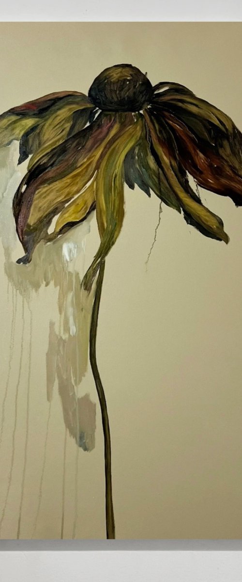 Expressive flower 1 by Rosi Roys