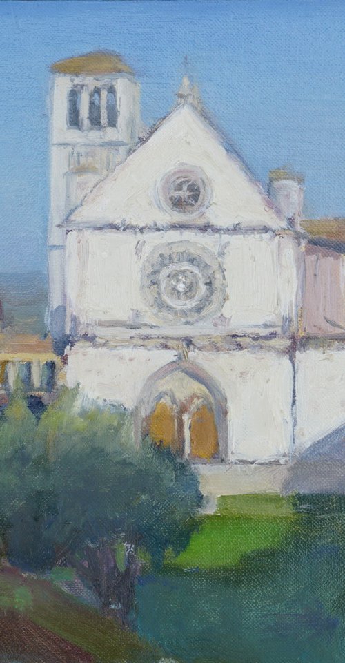 The Basilica of Saint Francis Of Assisi by Alex James Long