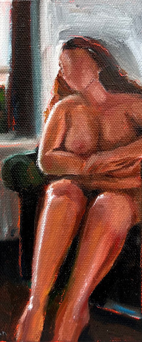 Nude by the Window N2 by Victoria Sukhasyan