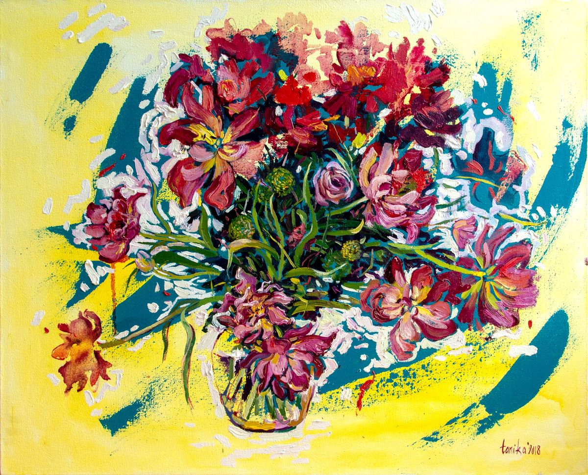 Flowers Not Bombs by Tanika Yezhova
