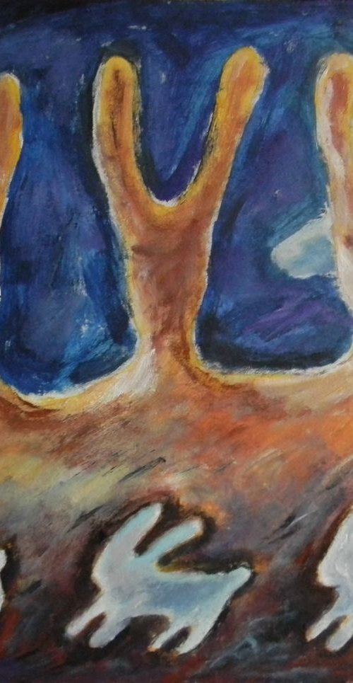 Inner Bunnies by Lu Sakhno