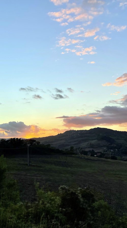ABC#198 Volterra sunset by Mattia Paoli