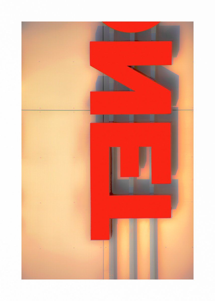 Geometric Abstract Photograph By Beata Podwysocka, 20 X 28, Wallscape 255, Original Artwork