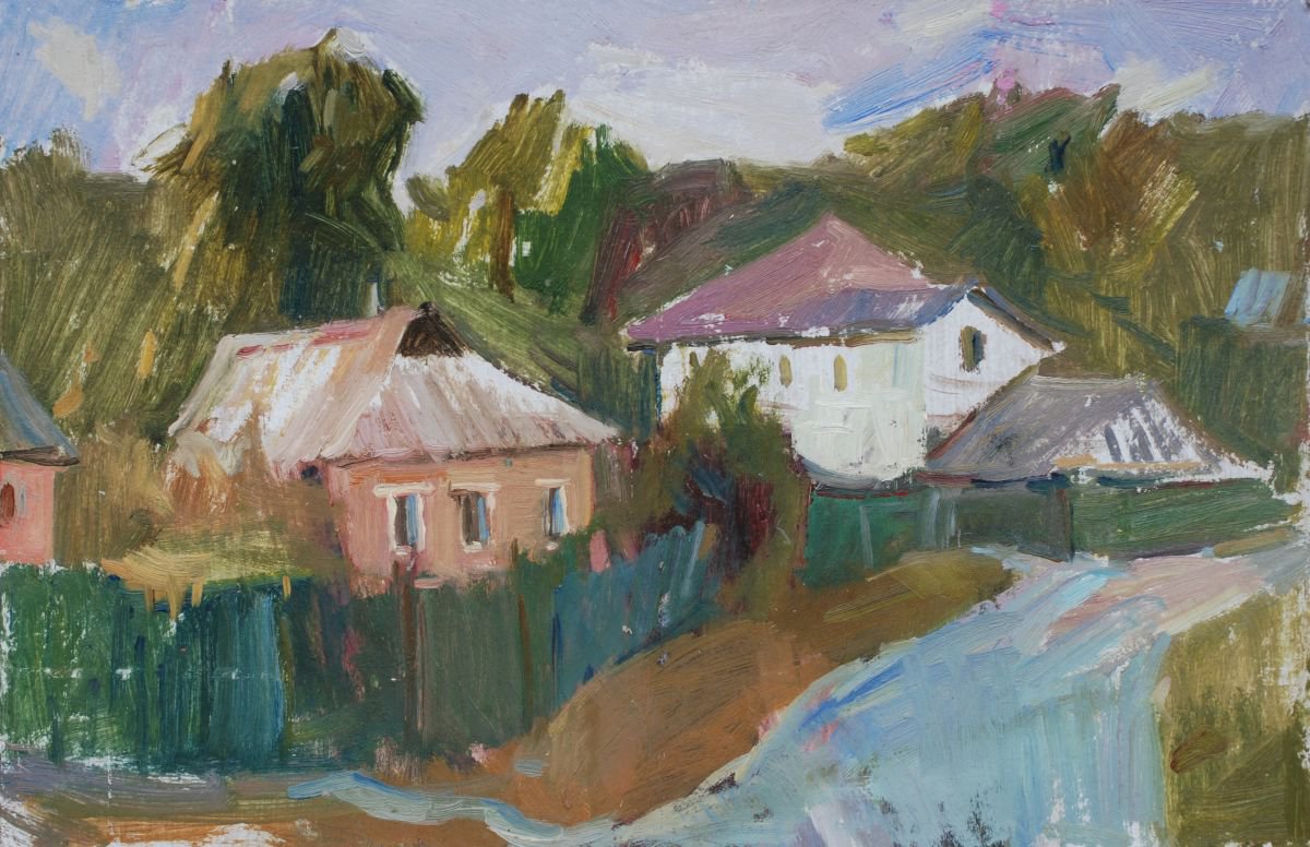 landscape by Jaroslav Leonets