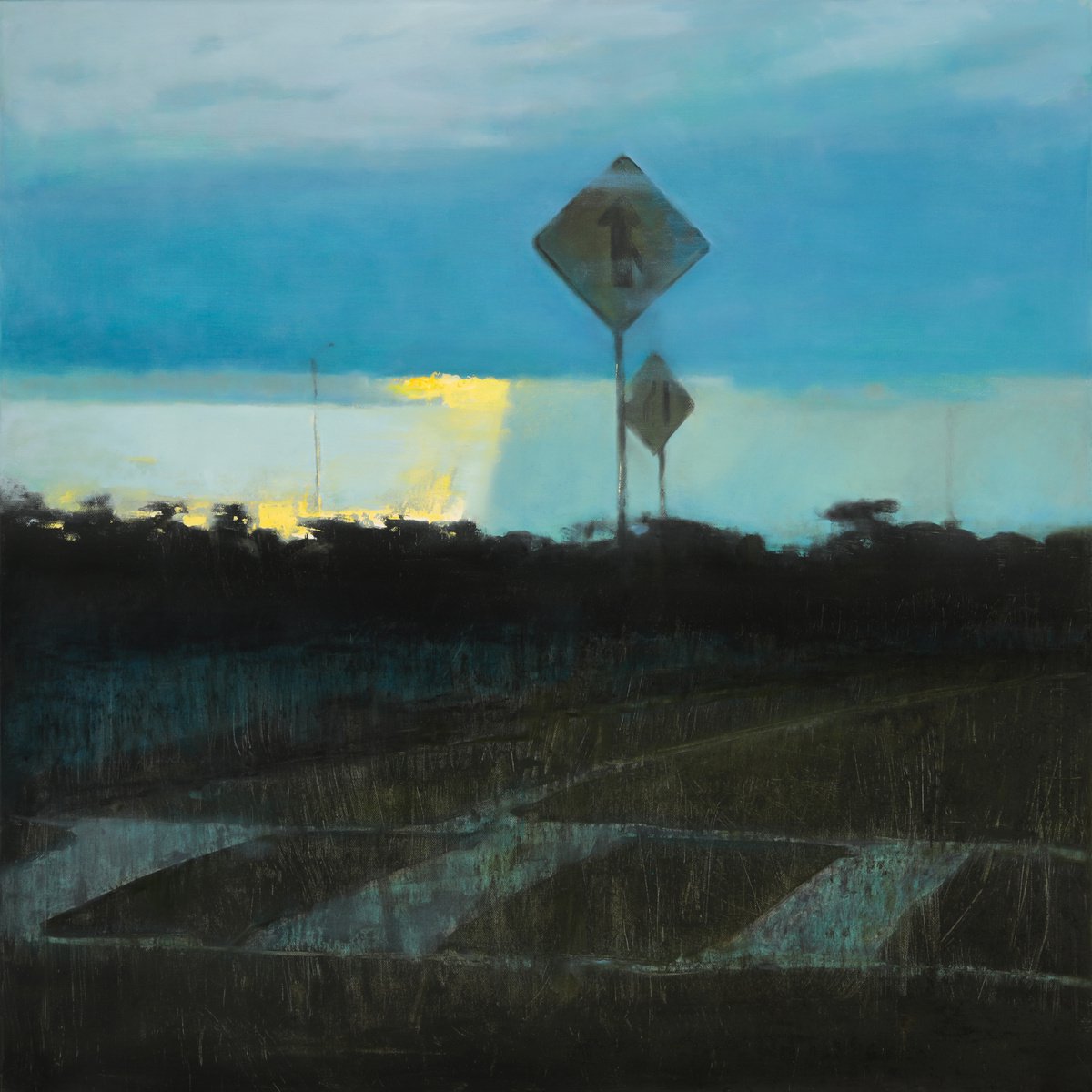 Only Way To Move Forward SAVE UKRAINE 30x30 inch 76x76 cm by Bo Kravchenko by Bo Kravchenko