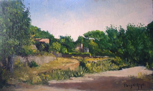 On the banks of the Cantavieja River by Vicent Penya-Roja