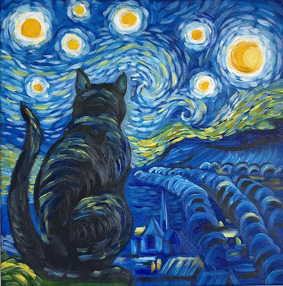 Starry Night Visitor