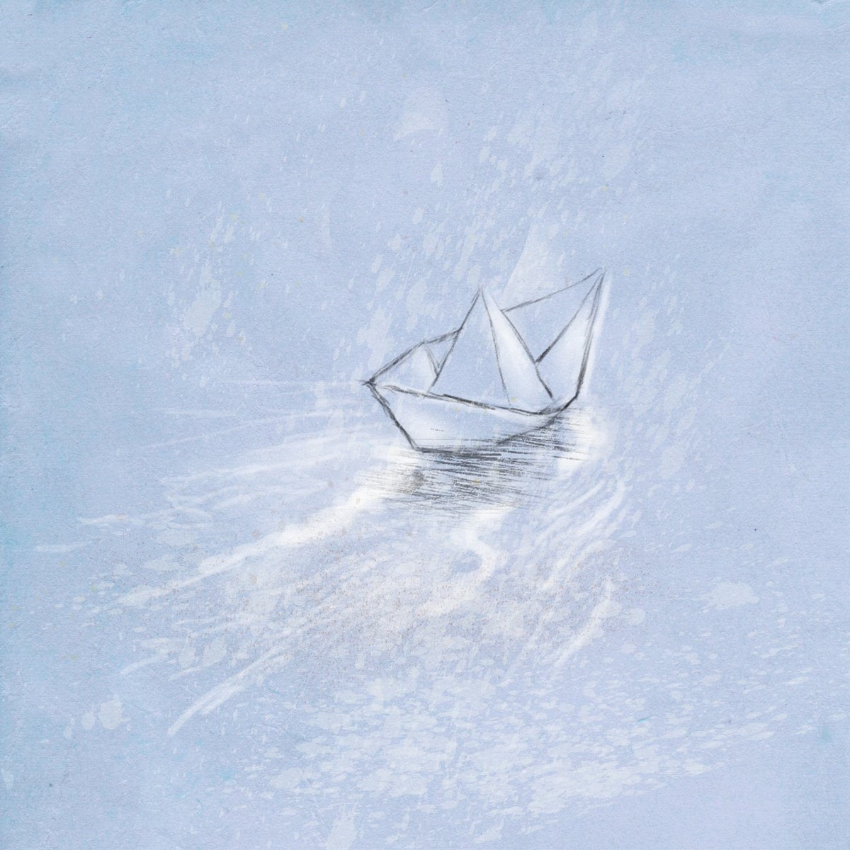 Impressionistic Cityscapes Giclee Print By Yulia Schuster, 12 X 12", The Flow, Original Artwork