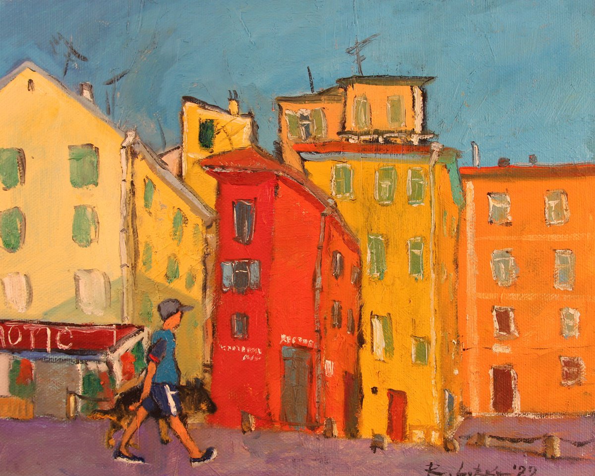 Nice walk in Nice by Larisa Reznichenko