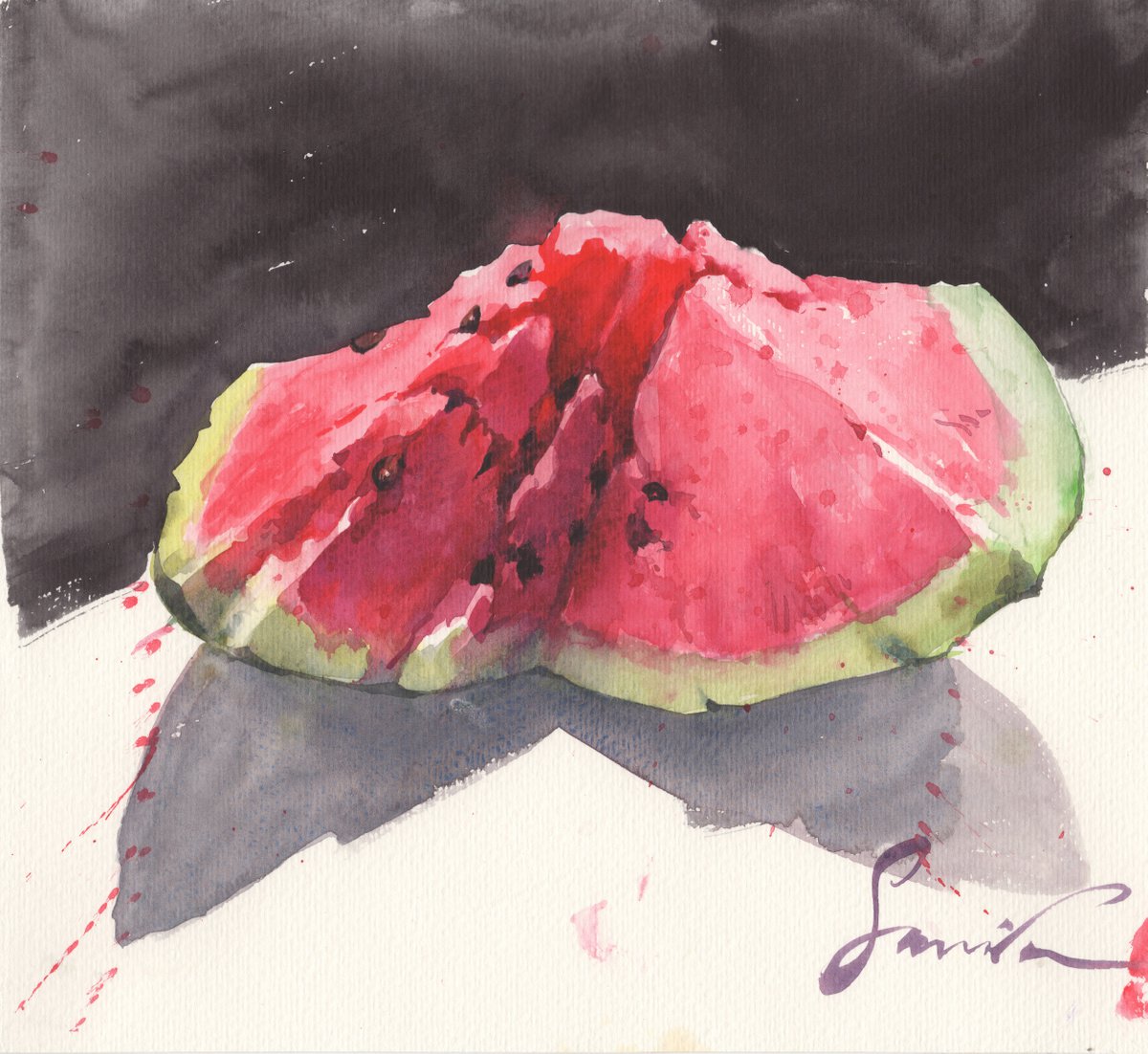Watermelon by Samira Yanushkova
