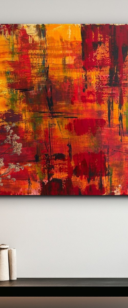 Flames of the North by Liudmyla Levitas