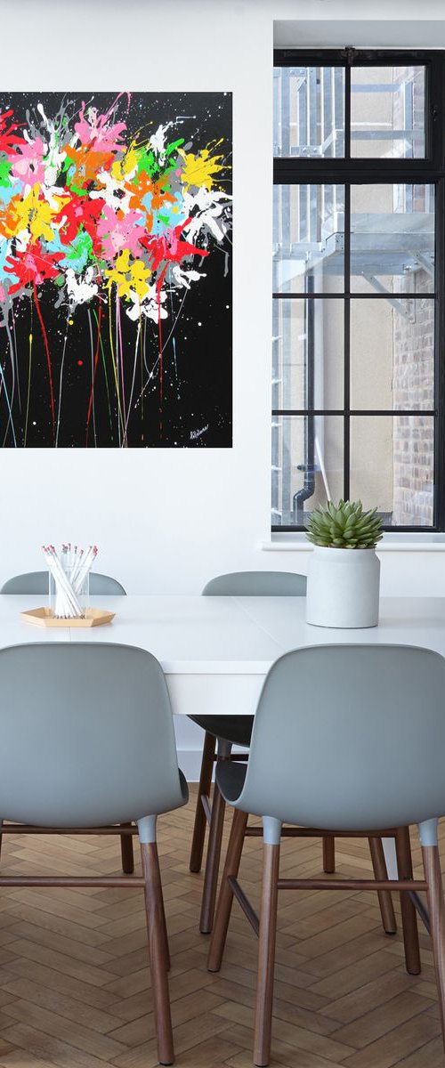 Night Poppy 2 - SOLD by Isabelle Pelletane