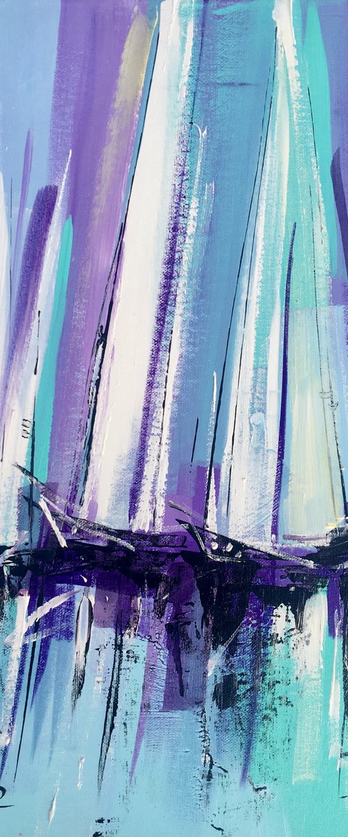 The Yacht Race by Irina Rumyantseva
