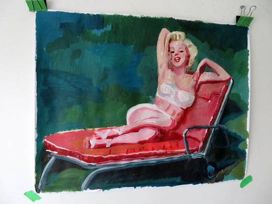 La Gioconda 2-(Marilyn Munroe)