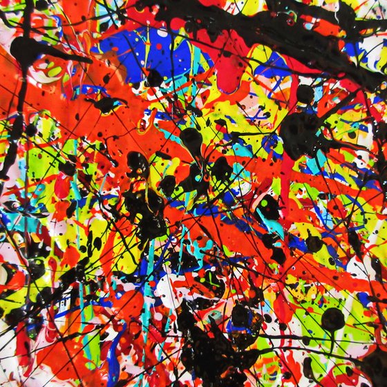 CARIBBEAN,  Pollock way, framed