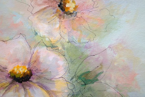 Whispers of Pink and Yellow