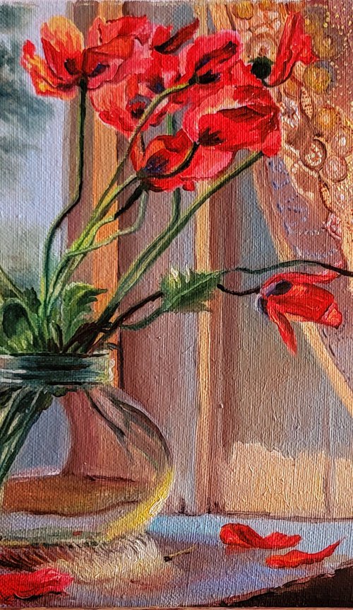 A poppy's dream by Lohmuller Adina