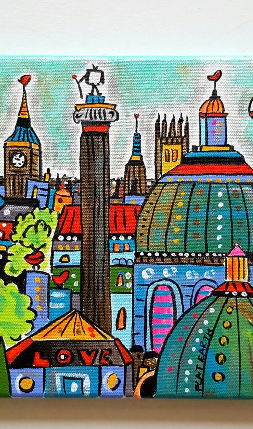 New View of London by Maria Luisa  Azzini