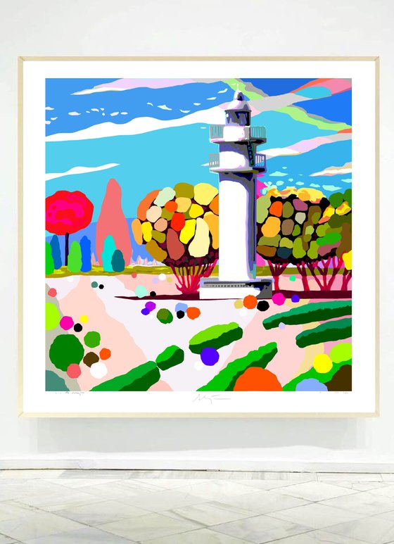 The White Garlic Lighthouse