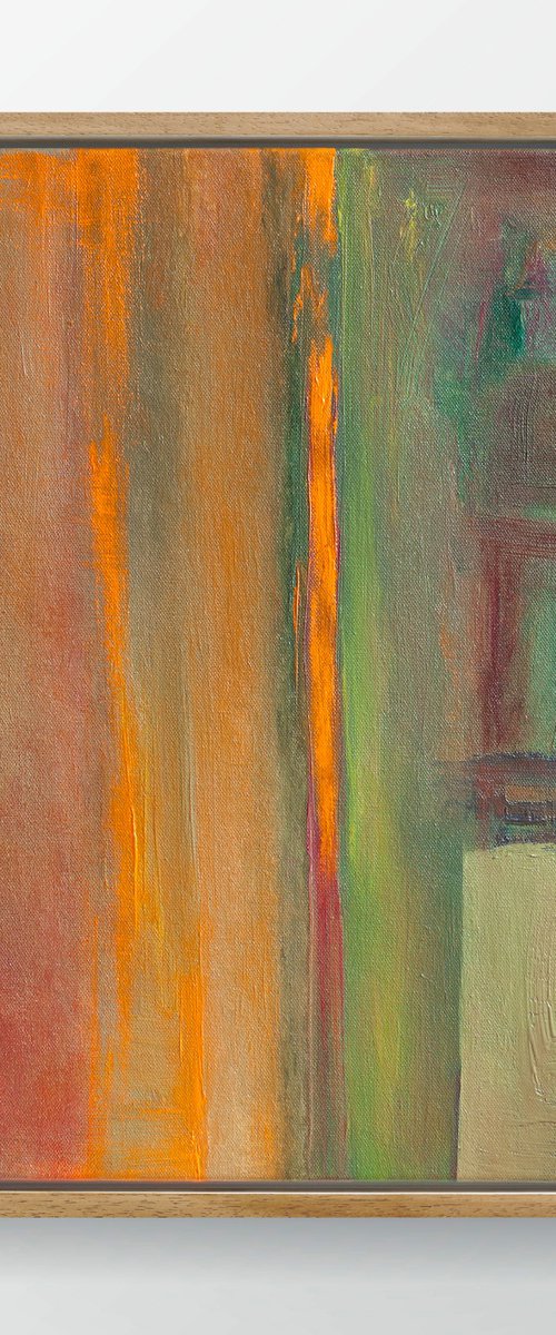 Cascade Of Light - Abstract Seascape by Thomas Hjelm