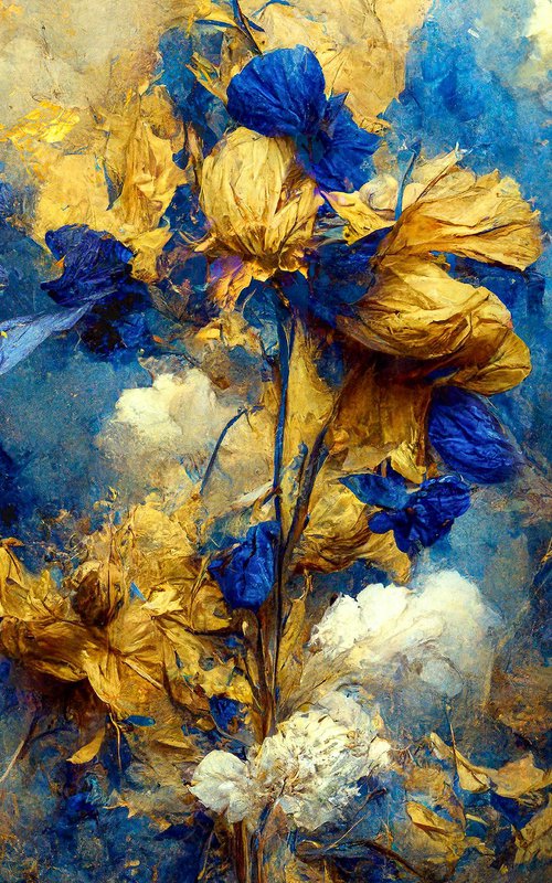 The Birth Of A Flower by Teis Albers