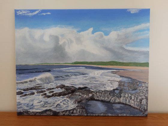 The shoreline