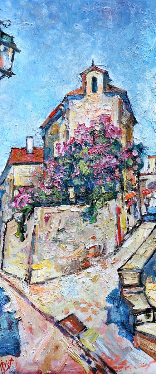 Summer Noon in Belvès by Nikifor Swiristuhin