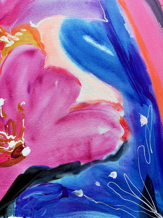 Mediterranean Flowers No. 1