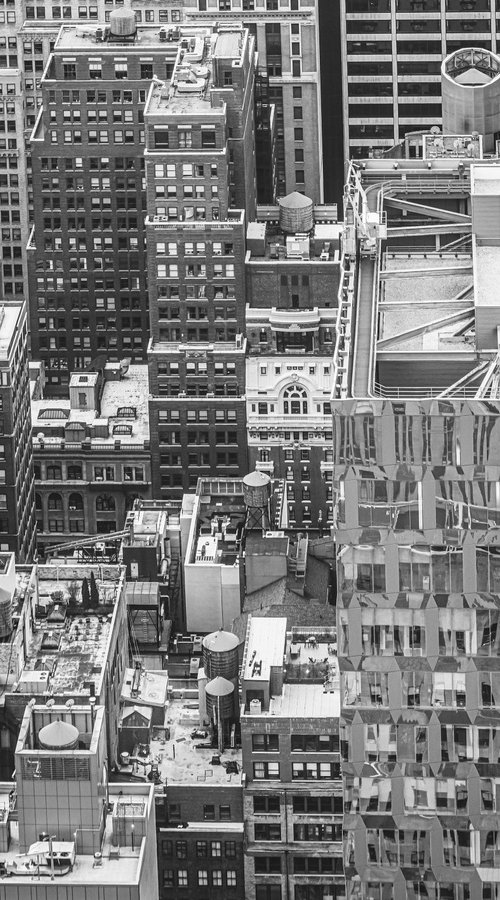 AMONG THE ROOF OF MANHATTAN by Fabio Accorrà